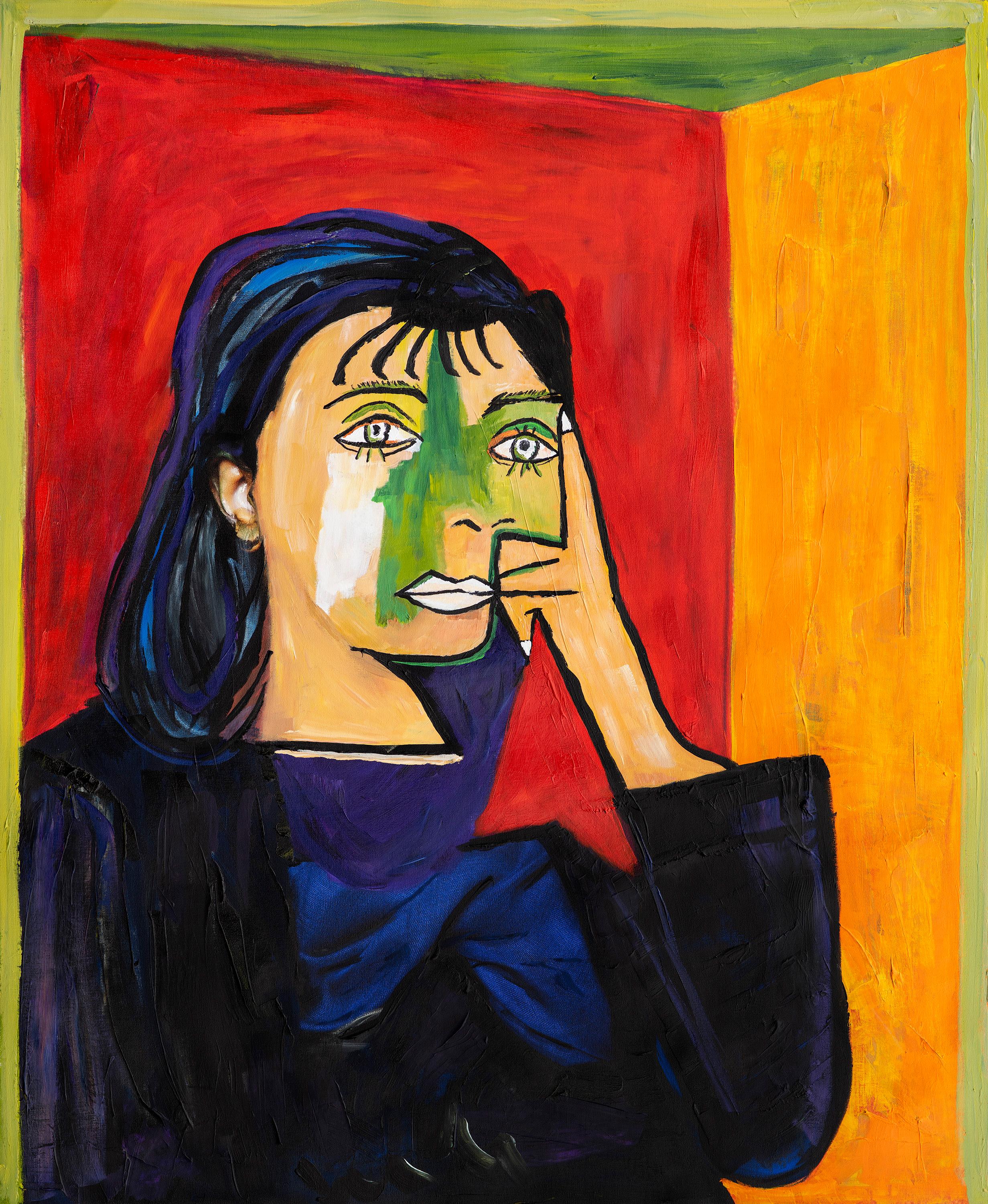 E2 - Kleinveld & Julien - Ode to Picasso's 'Portrait of Dora Maar' For Sale  at 1stDibs