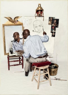 Ode to Rockwell's Triple Self-Portrait