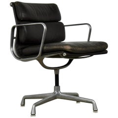 EA 208 Soft Pad Chair by Charles & Ray Eames for Herman Miller, 1970s