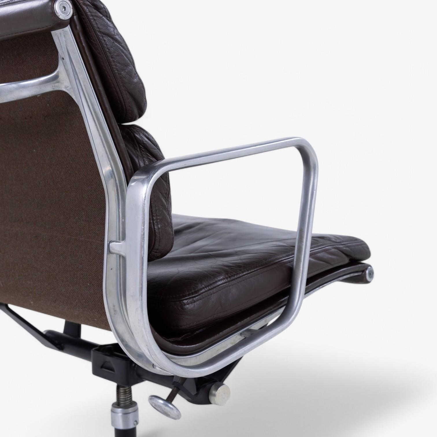 EA 208 - Sedia da ufficio 'Softpad' di Charles and Ray Eames In condizioni buone a Copenhagen, DK