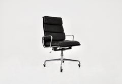 Ea 216 Soft Pad-Schreibtischstuhl von Charles & Ray Eames für Herman Miller, 1970er Jahre