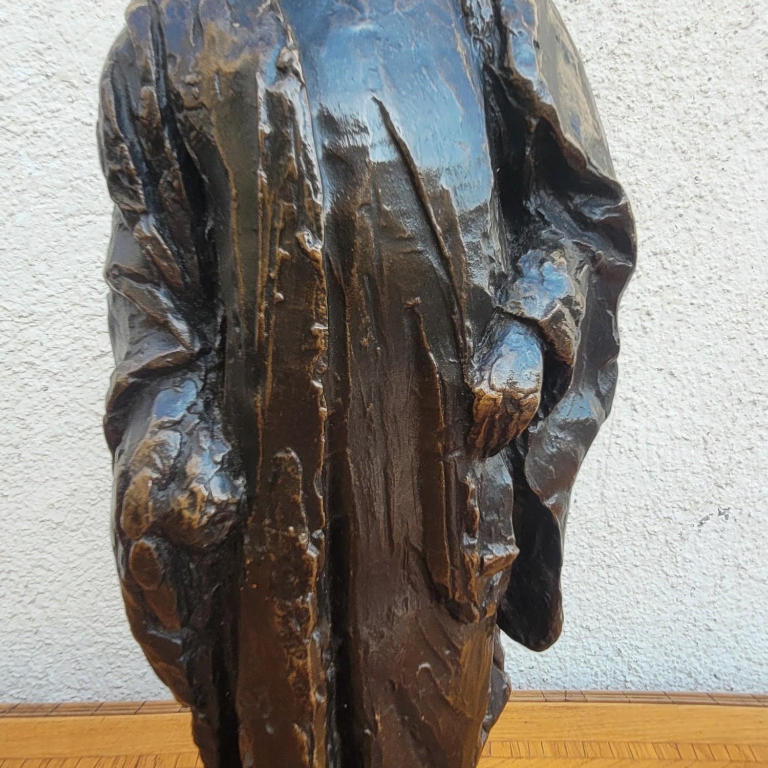 Ea Leroy, camerunés, escultura orientalista de bronce, principios del siglo XX Bronce en venta