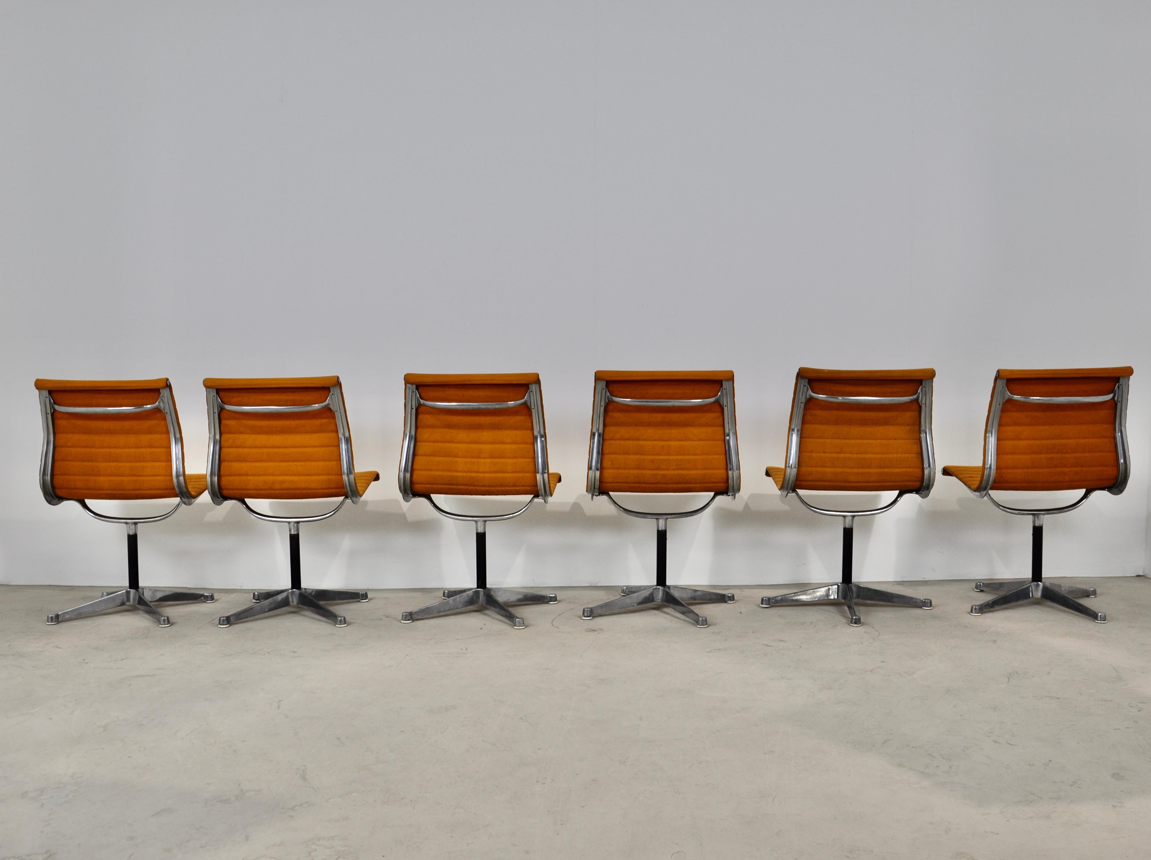 Central American EA108 Chairs by Charles & Ray Eames for Herman Miller, 1970s