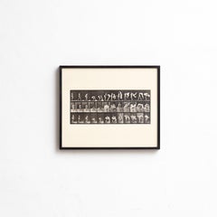 D'après Eadweard Muybridge Héliogravure noir et blanc Electa Editrice Portfolio