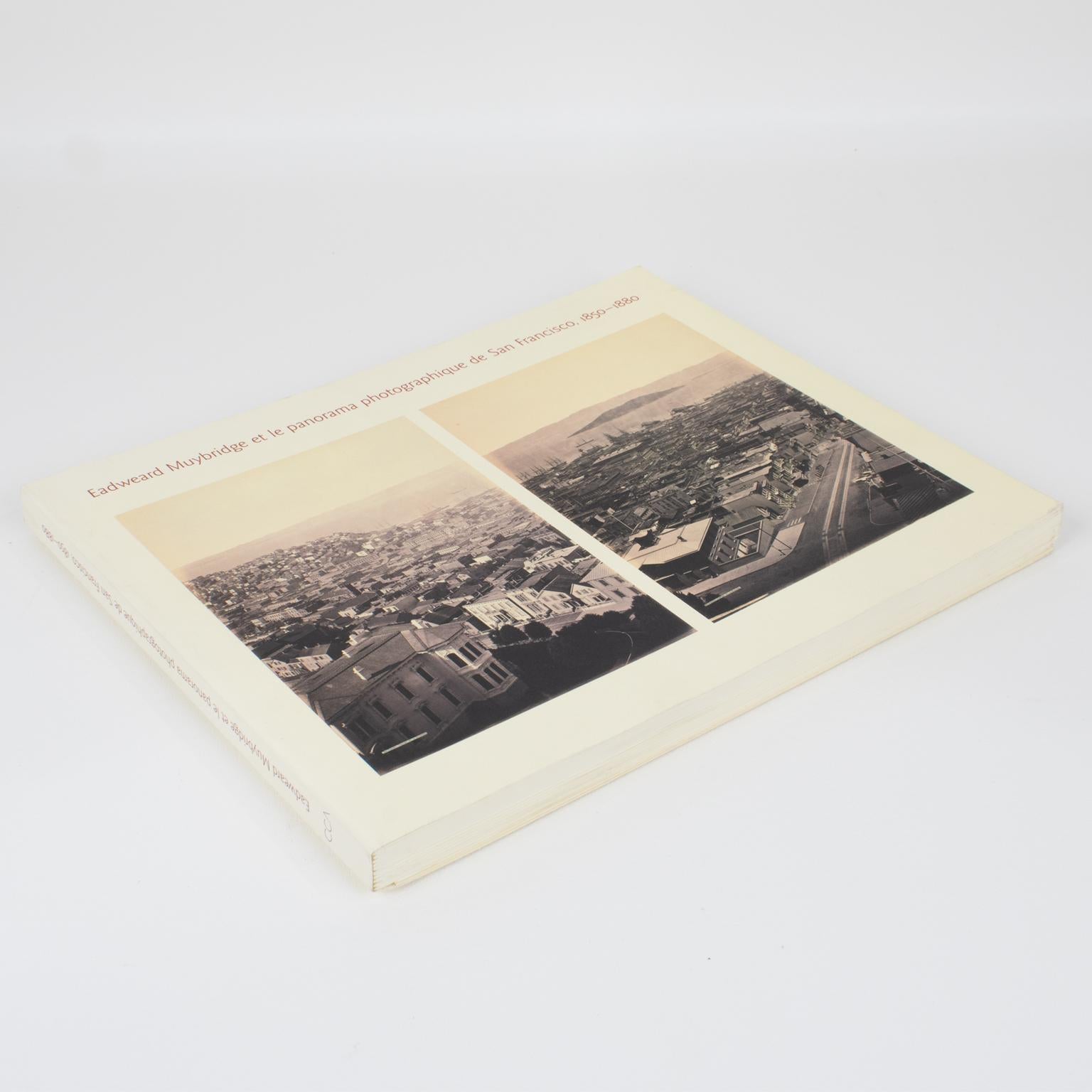 Modern Eadweard Muybridge and the Photographic Panorama of San Francisco, French Book For Sale