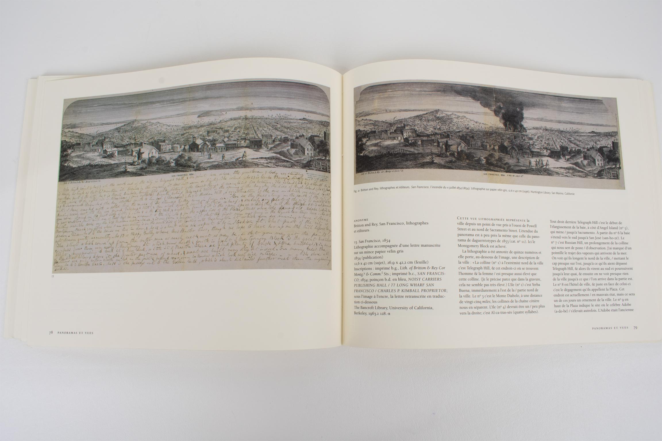 Canadian Eadweard Muybridge and the Photographic Panorama of San Francisco, French Book For Sale