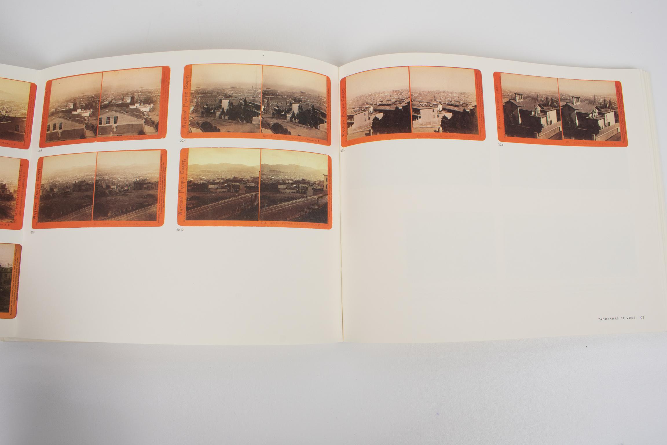 Late 20th Century Eadweard Muybridge and the Photographic Panorama of San Francisco, French Book For Sale