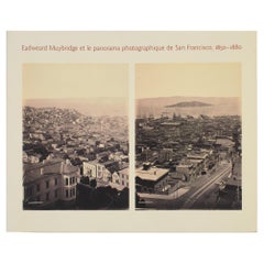 Vintage Eadweard Muybridge and the Photographic Panorama of San Francisco, French Book