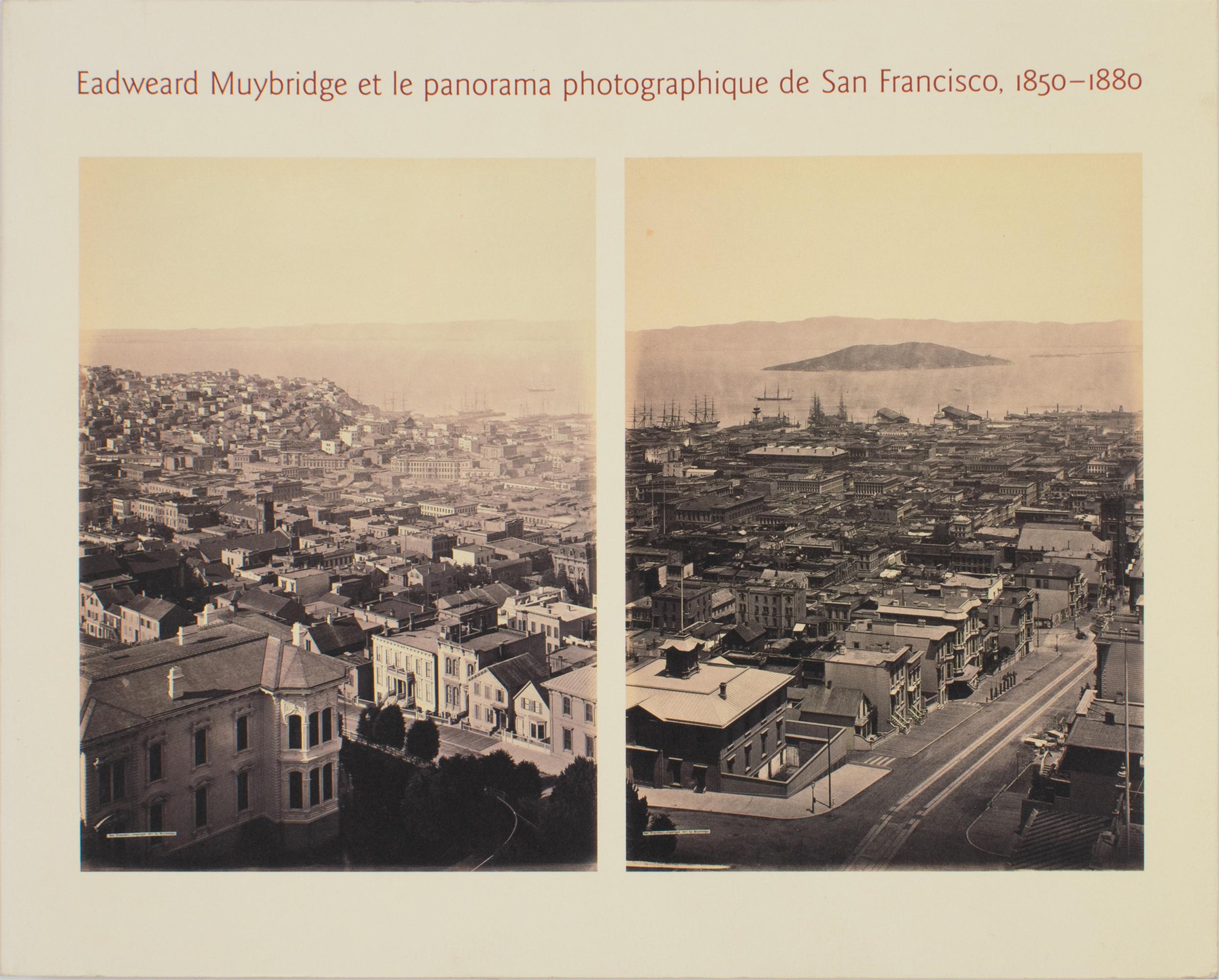 Moderne Eadweard Muybridge et le panorama photographique de San Francisco 1850-1880, Livre français en vente