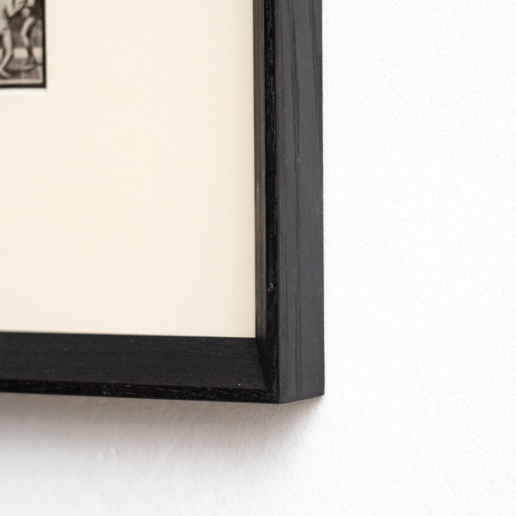 Eadweard Muybridge - Framed Photography, Two Men Fighting in Motion Study For Sale 5