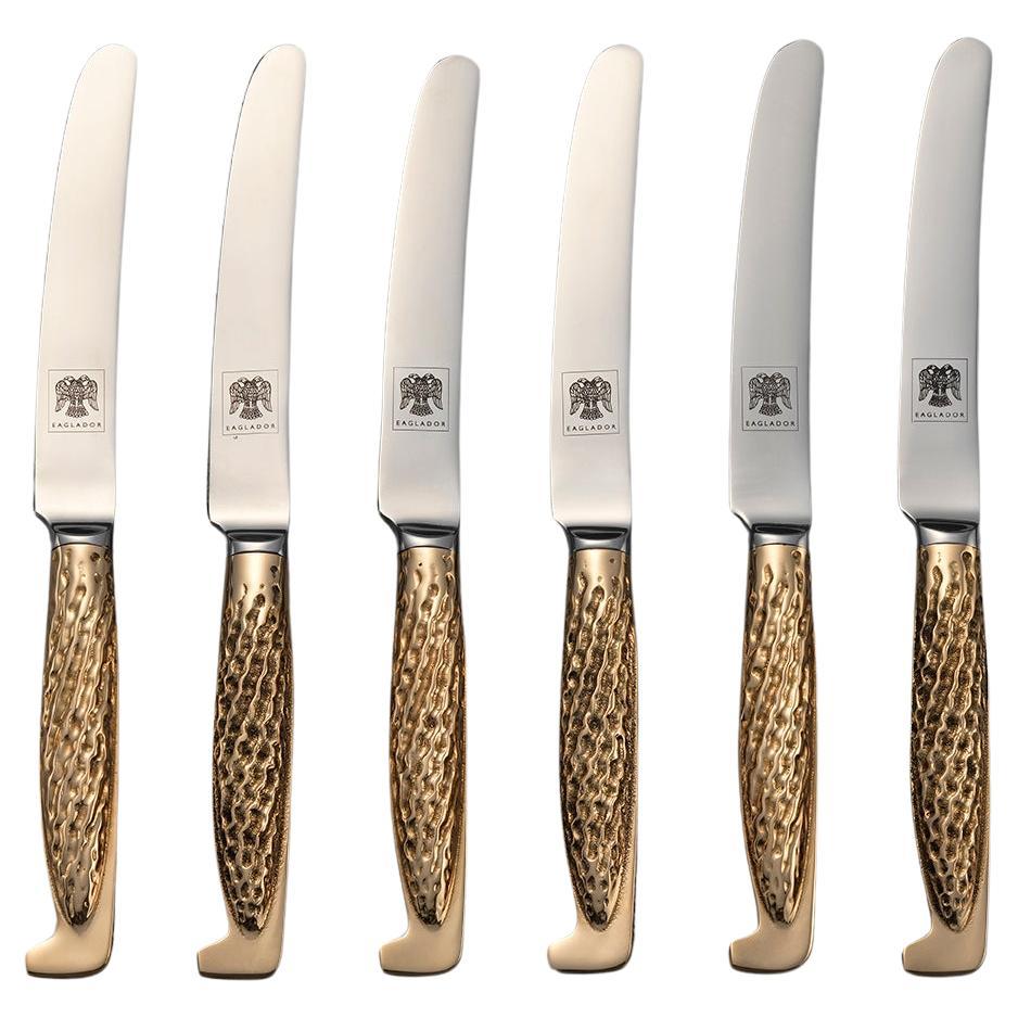 Eaglador Table Knives, Morel Set of 6 For Sale