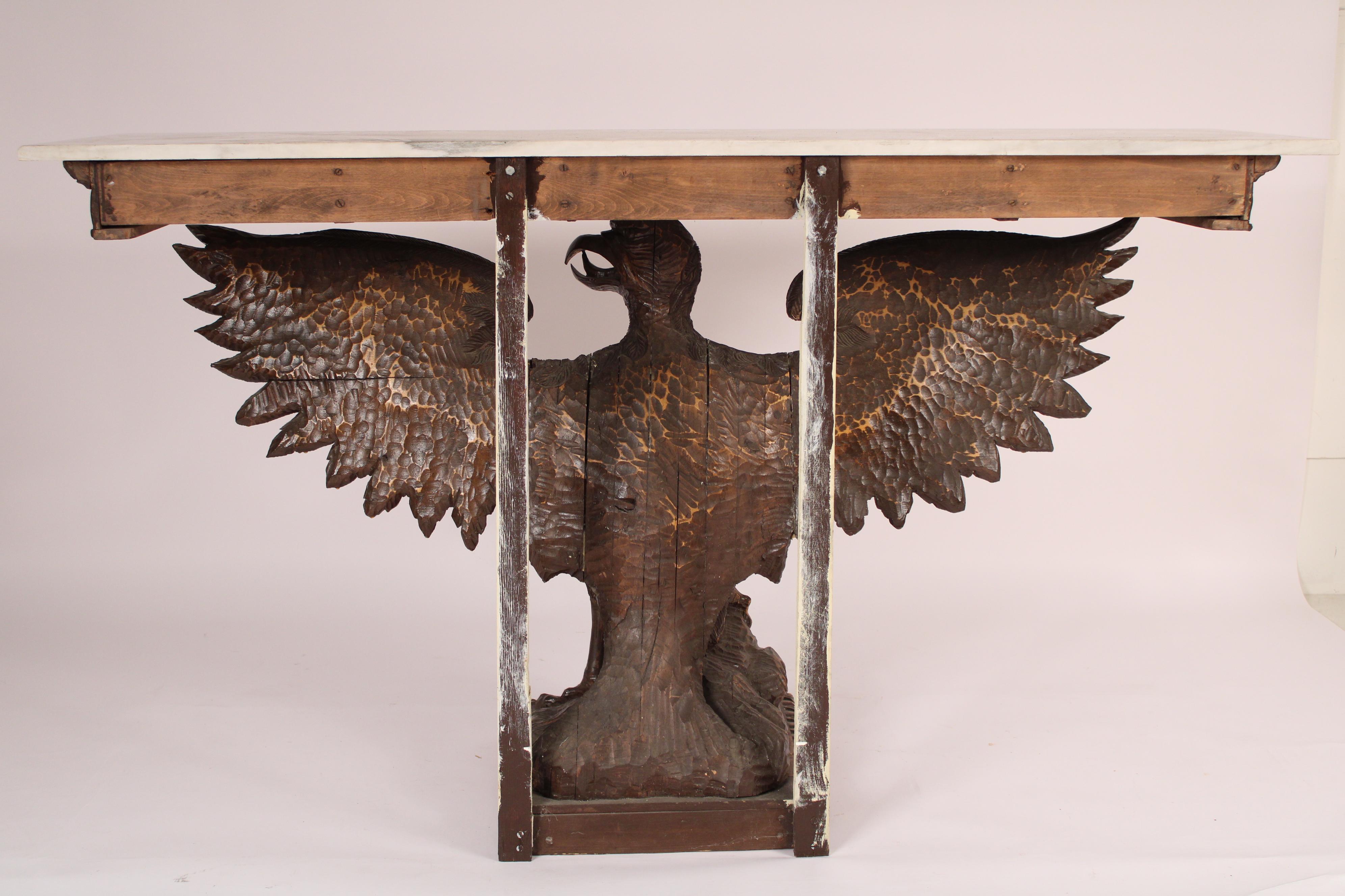 Eagle Form Console Table For Sale 7