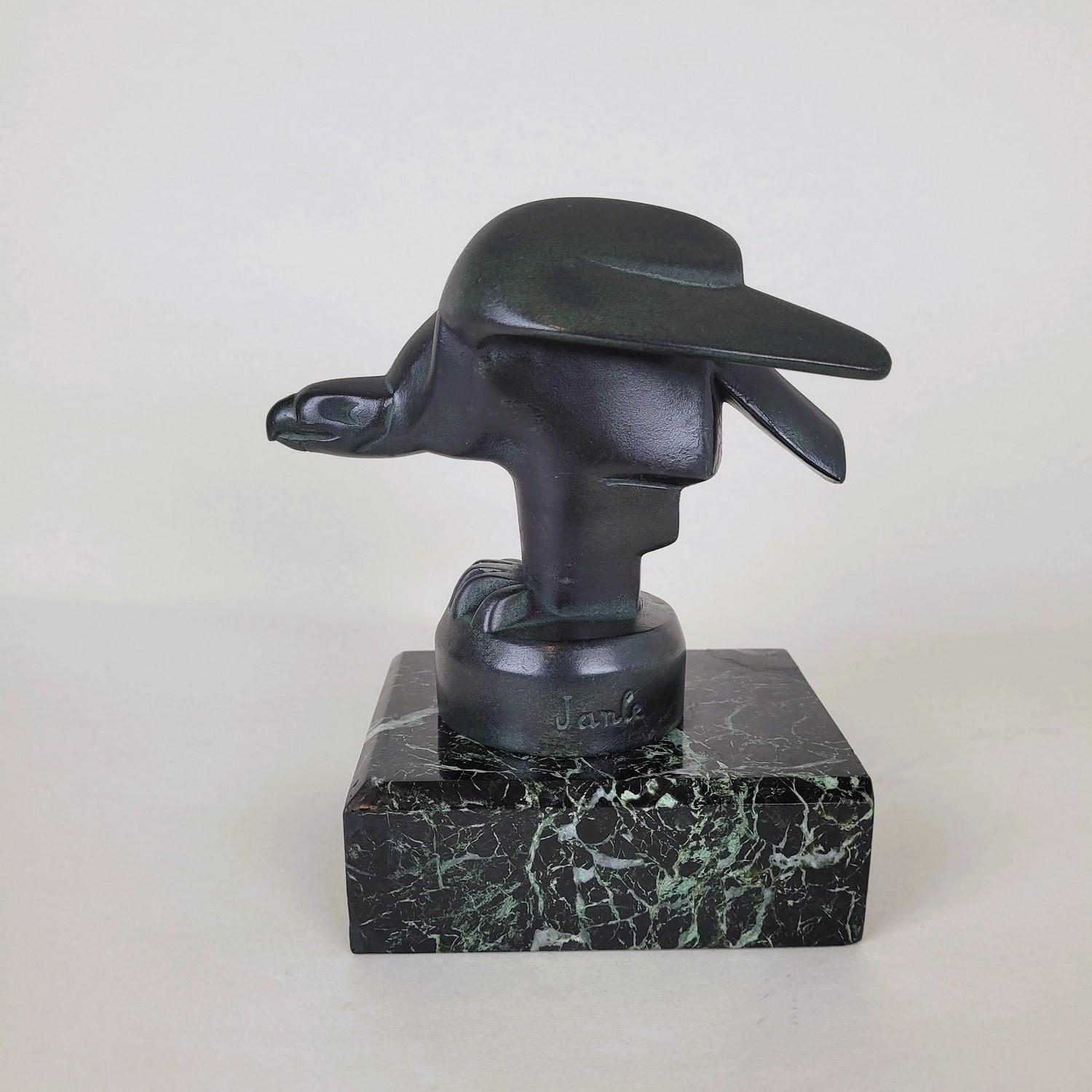 French Eagle, Janle And Max Le Verrier, Signed Subject, Art Deco, 20th Century For Sale