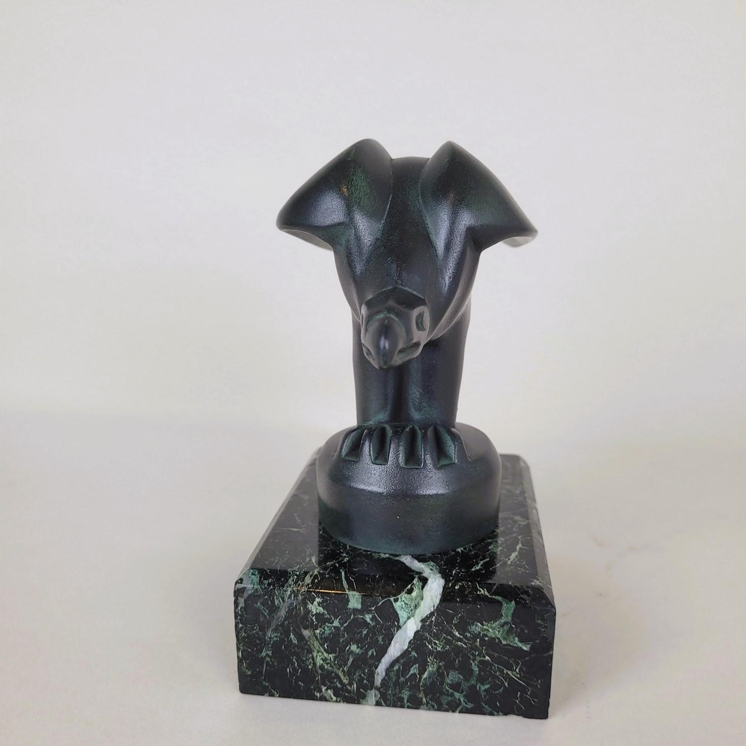 Eagle, Janle And Max Le Verrier, Signed Subject, Art Deco, 20th Century In Good Condition For Sale In MARSEILLE, FR