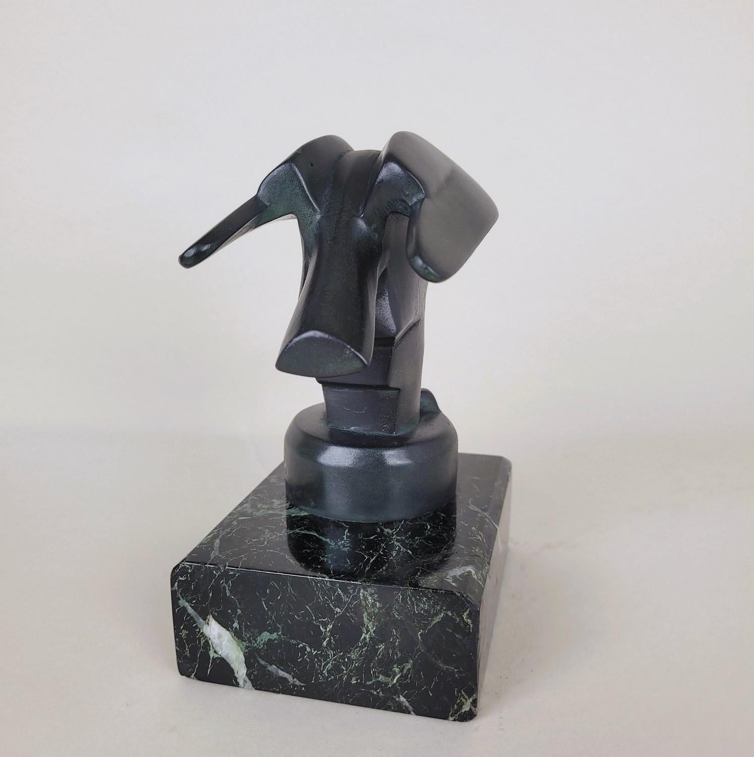 Spelter Eagle, Janle And Max Le Verrier, Signed Subject, Art Deco, 20th Century For Sale