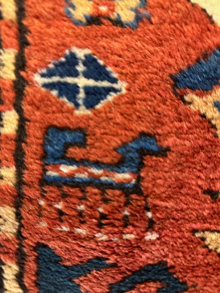 Eagle Kazak rug In Excellent Condition For Sale In NEW YORK, NY