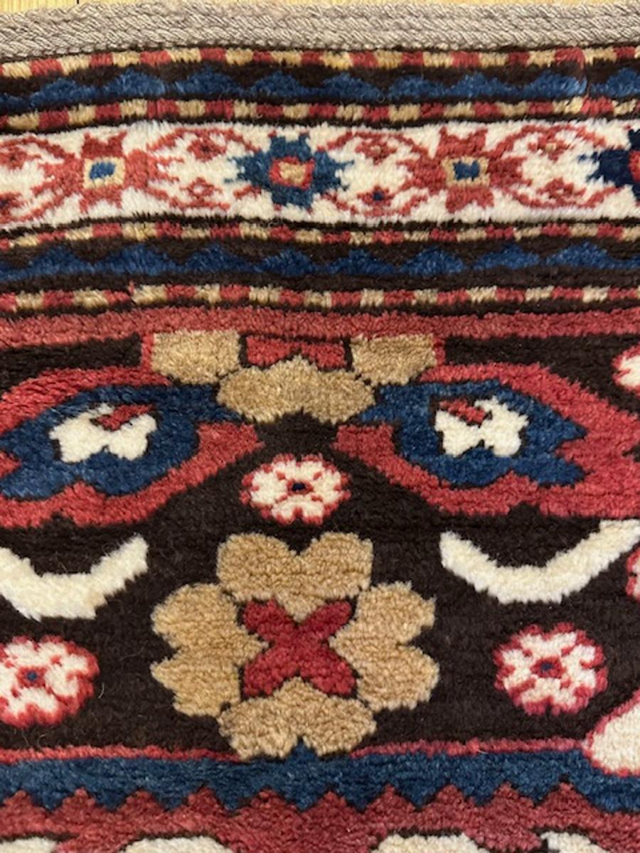 Late 19th Century Eagle Kazak rug For Sale