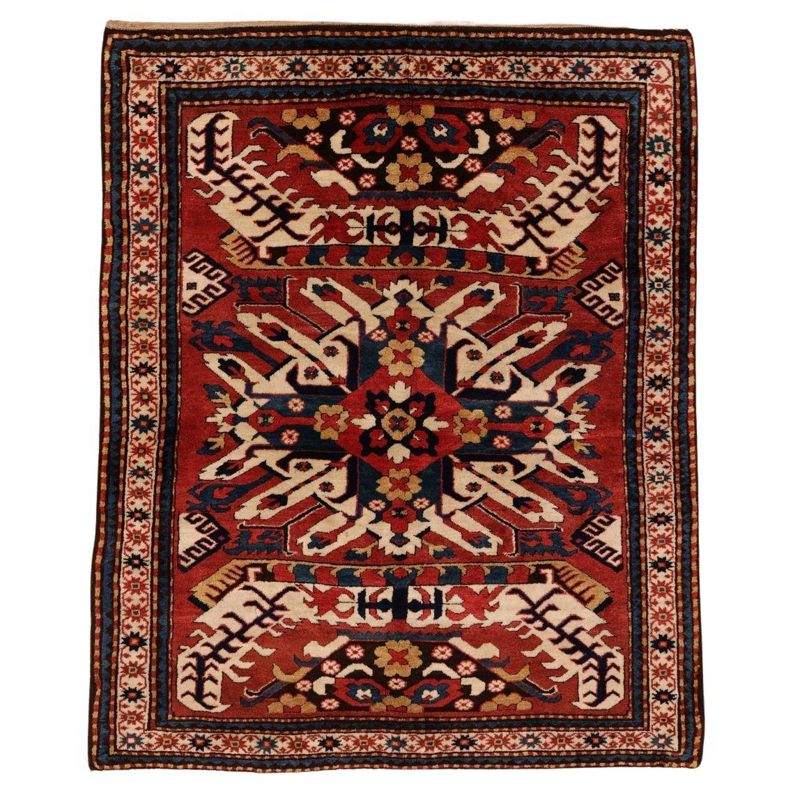 Eagle Kazak rug