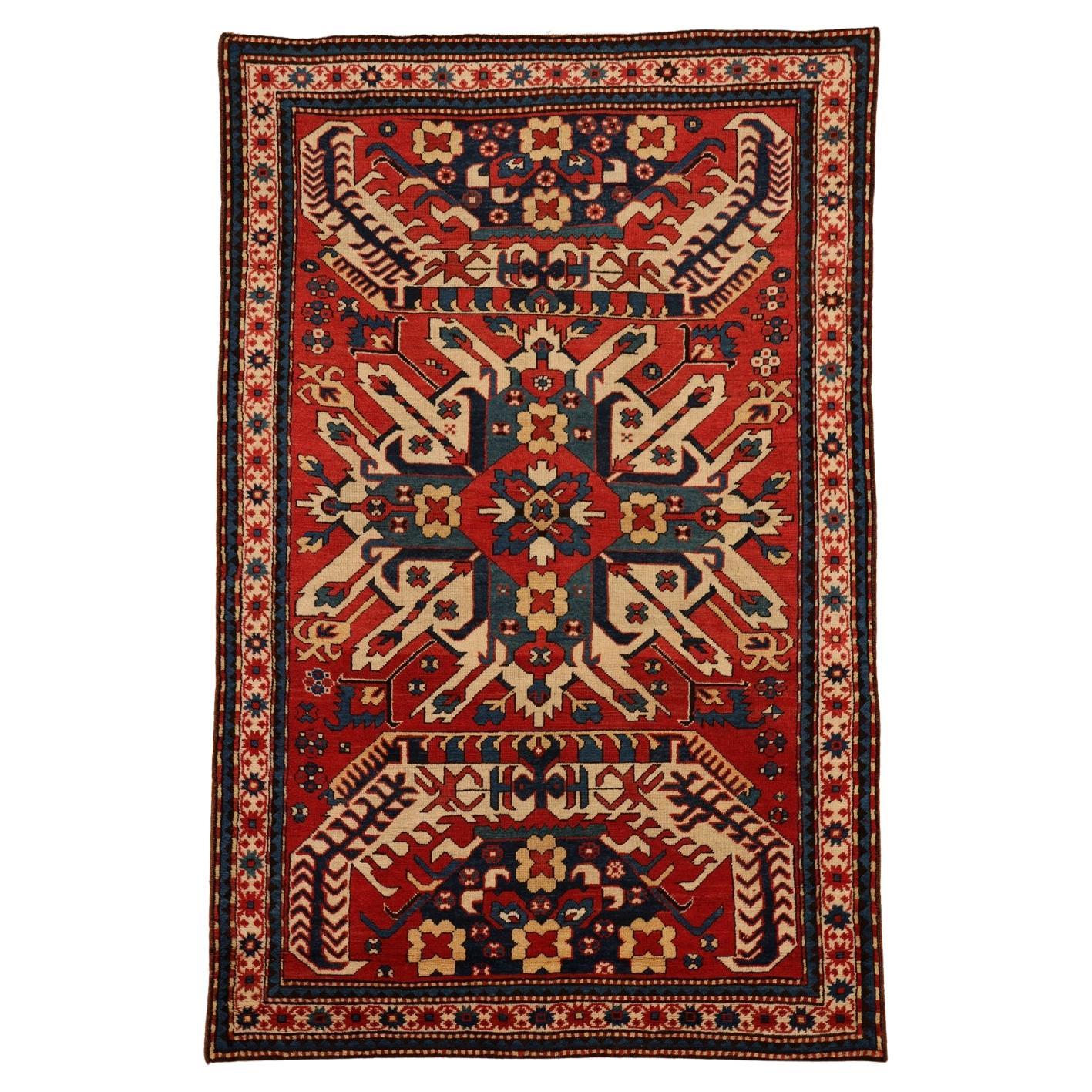 Eagle Kazak rug