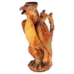 Doulton/Lambeth Stoneware Figurine "EAGLE PITCHER" #221
