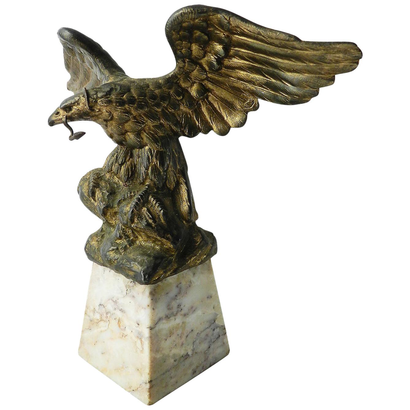 Eagle Pocket Watch Stand Holder French Early 20th Century
