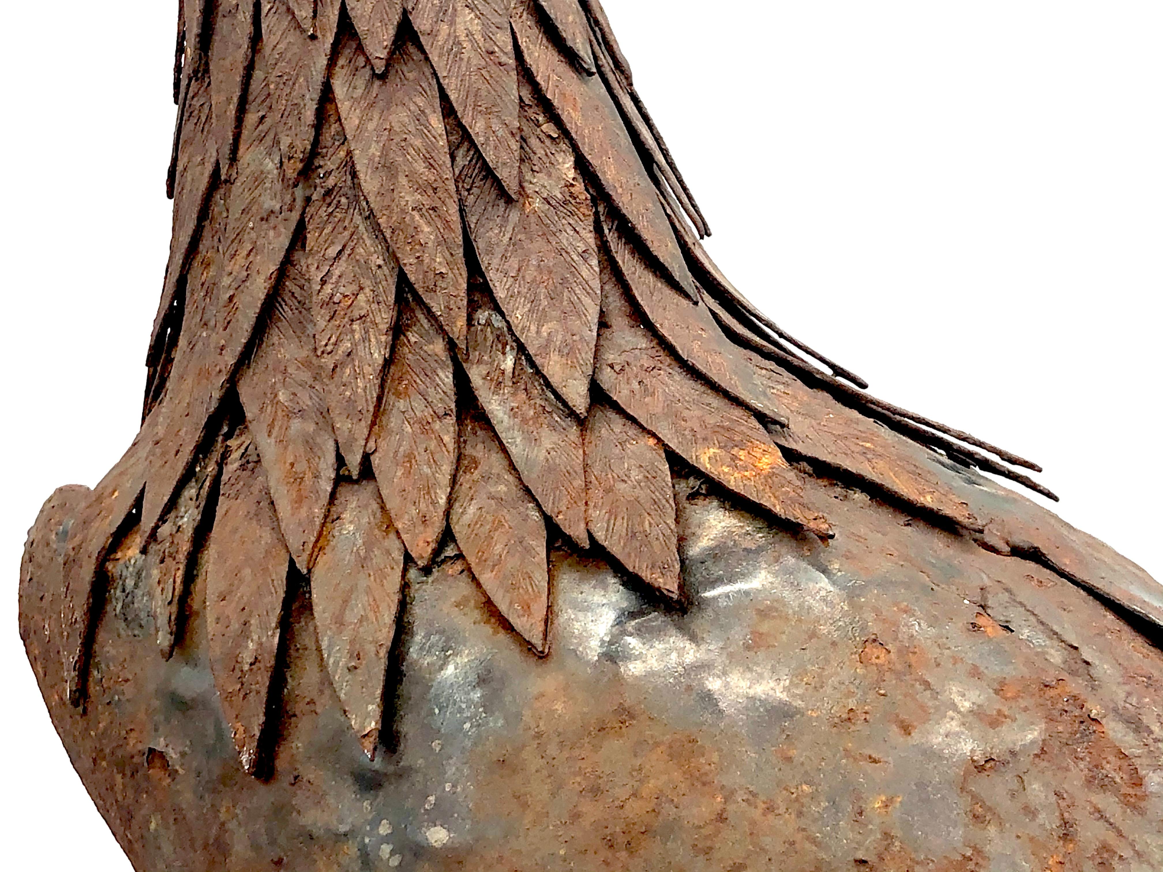 Eagle Sculpture Régis Lebel France Forged Iron 5