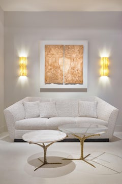 Divano a tre posti Eagle, griglia ed ebano, InsidherLand di Joana Santos Barbosa