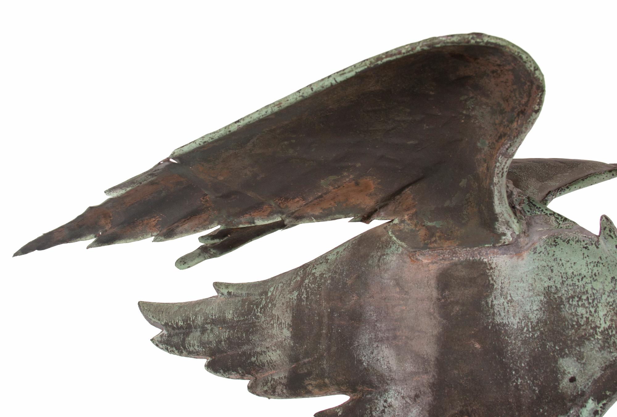 Eagle Weathervane, ca 1852-1870, Waltham Massachusetts For Sale 3