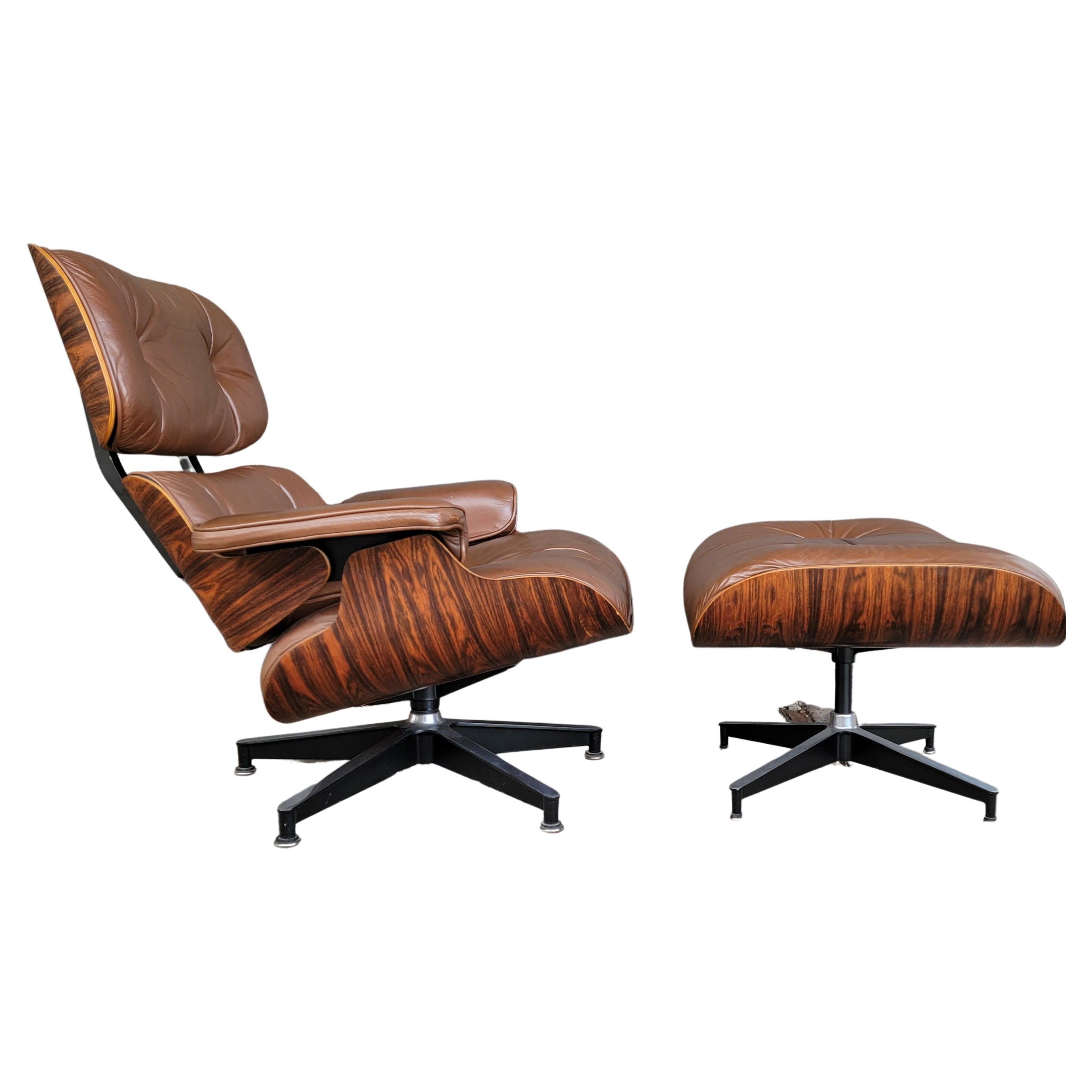 Eames Lounge Chair and Ottoman 1960s at 1stDibs