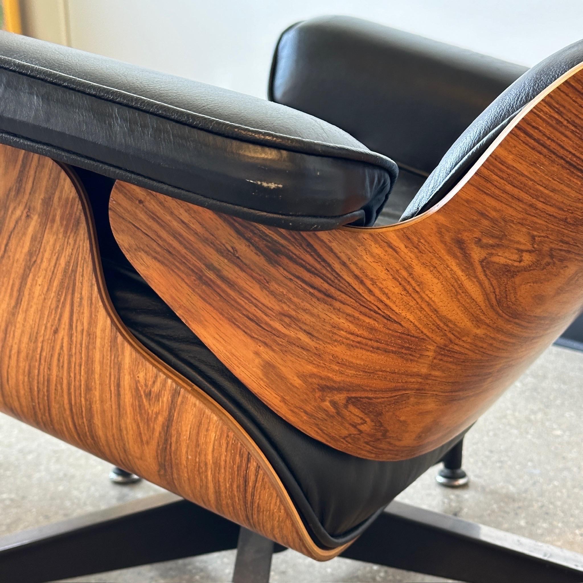 Eames 670/671 Lounge Chair + Ottoman by Herman Miller 2