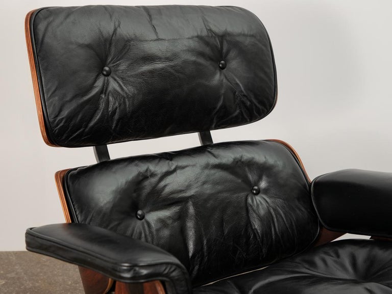 Eames 670 Lounge Chair and 671 Ottoman For Sale 3