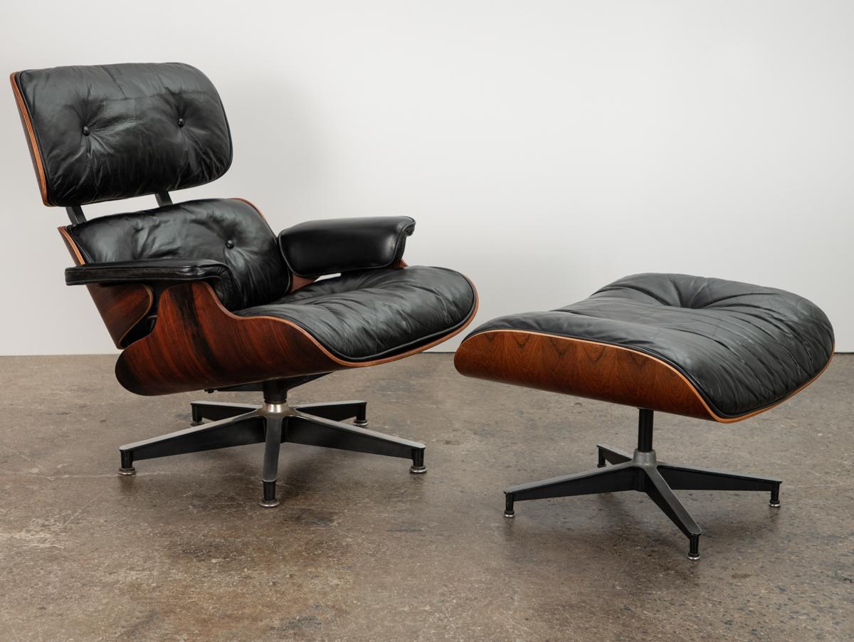Eames 670 Lounge Chair and 671 Ottoman 2