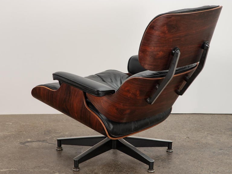 American Eames 670 Lounge Chair and 671 Ottoman For Sale