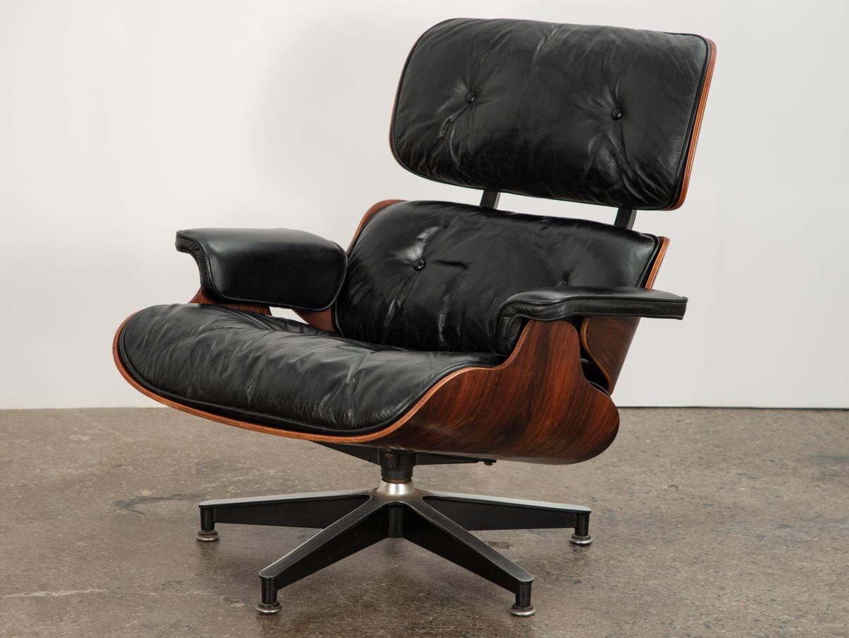 American Eames 670 Lounge Chair and 671 Ottoman