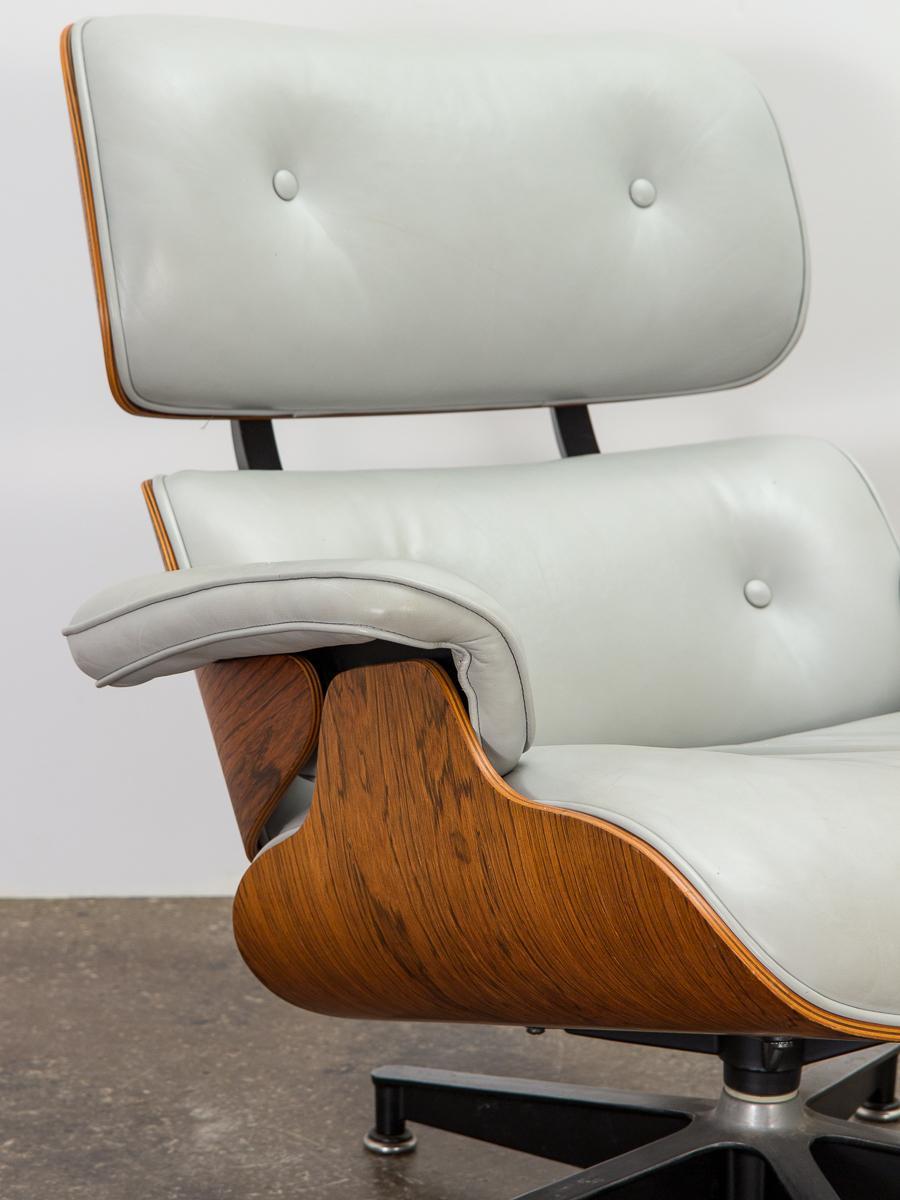 Late 20th Century Eames 670 Lounge Chair and 671 Ottoman