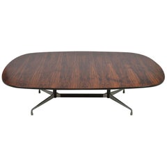 Eames 8 Foot Rosewood Dining Table by Herman Miller