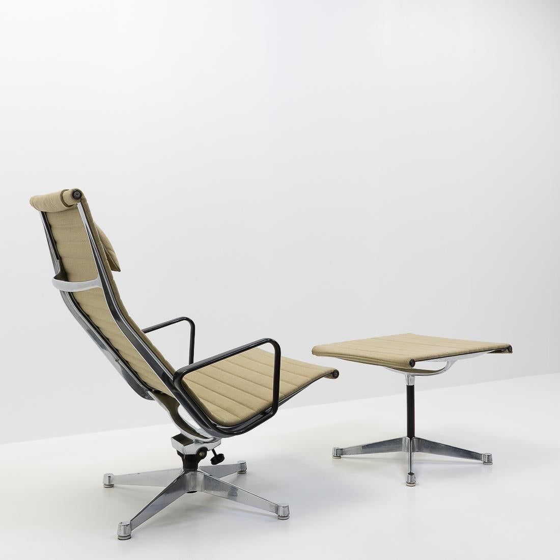 American Eames Alu Group Lounge Set by Herman Miller, 1970s For Sale