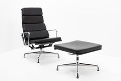 Eames Alu Group Soft Pad Lounge Set – Vitra, 2000s