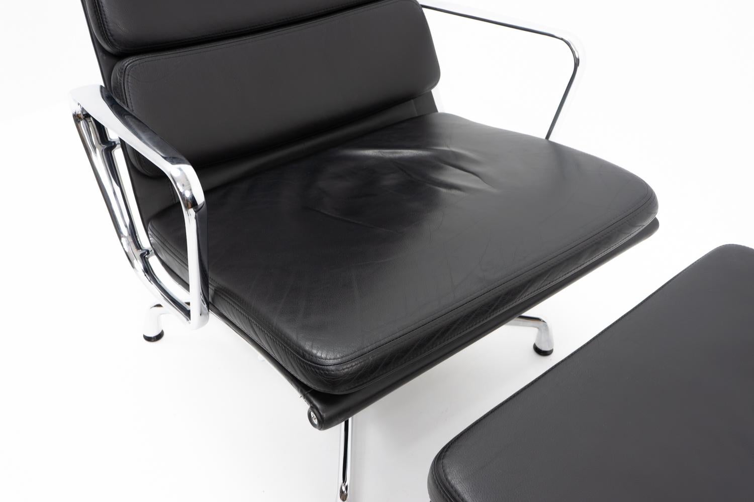 Alluminio Set da salotto Eames Alu Group Soft Pad - Vitra, anni 2000 in vendita