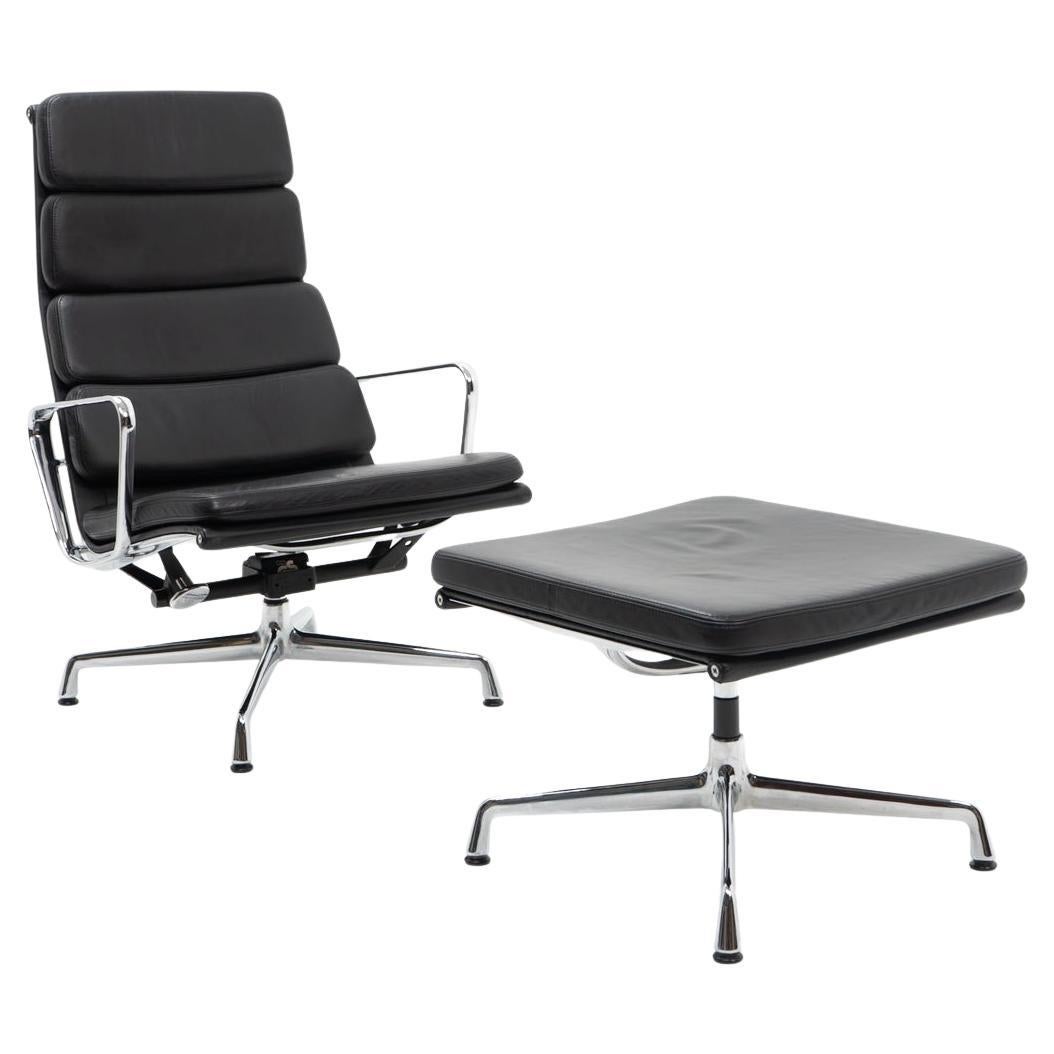 Set da salotto Eames Alu Group Soft Pad - Vitra, anni 2000 in vendita