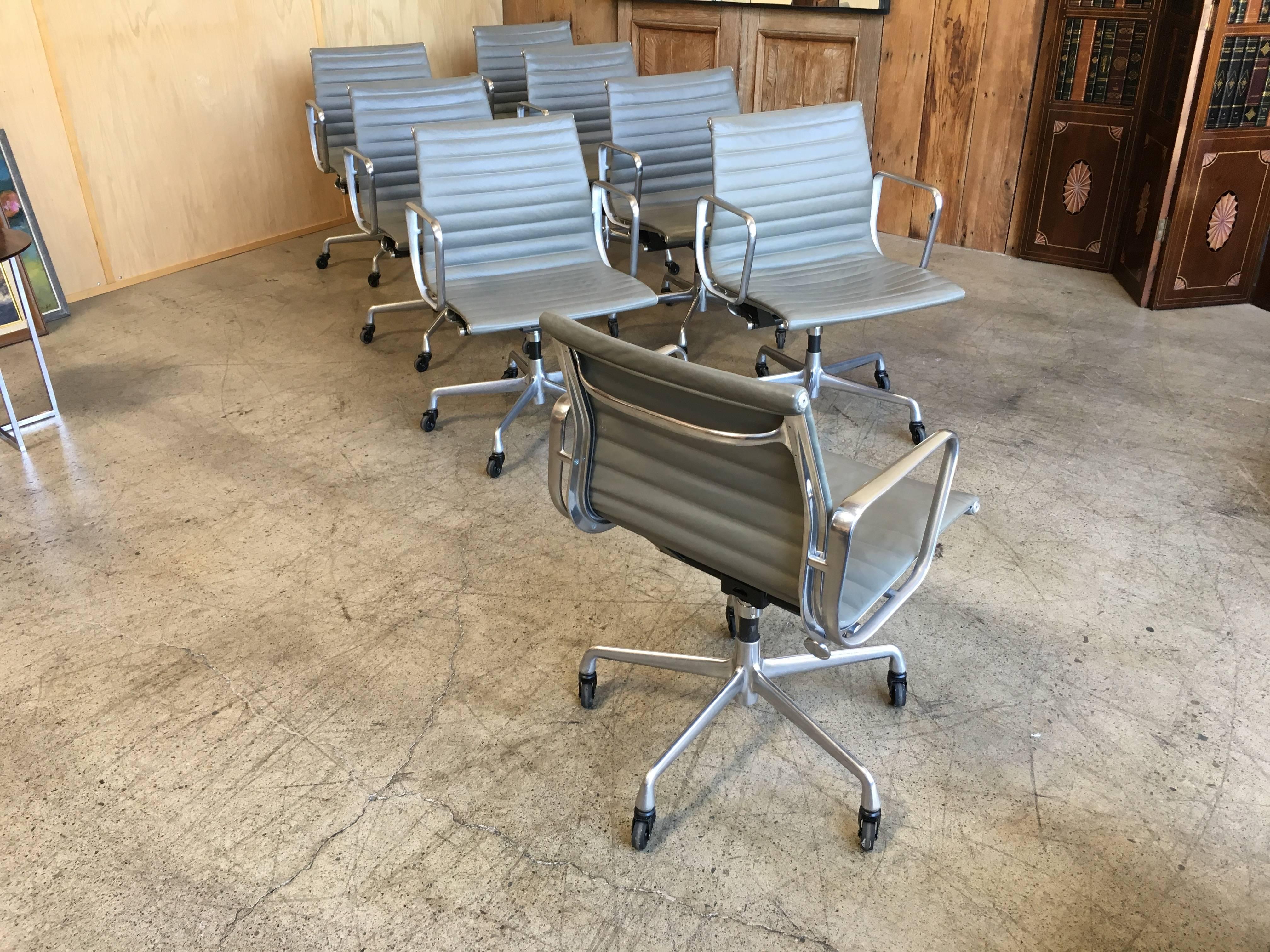 Eames Aluminium Group Management Chairs for Herman Miller 2