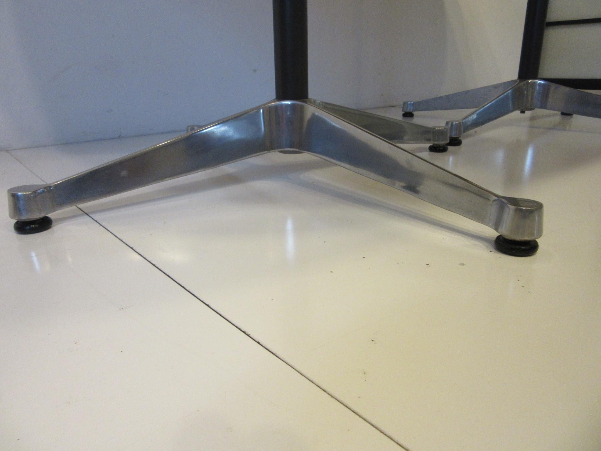 20th Century Eames Aluminum Group Dining Table for Herman Miller For Sale
