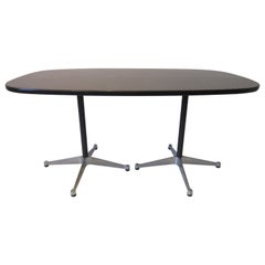 Vintage Eames Aluminum Group Dining Table for Herman Miller