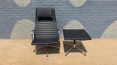 Eames Aluminum Group Lounge Chair and Ottoman