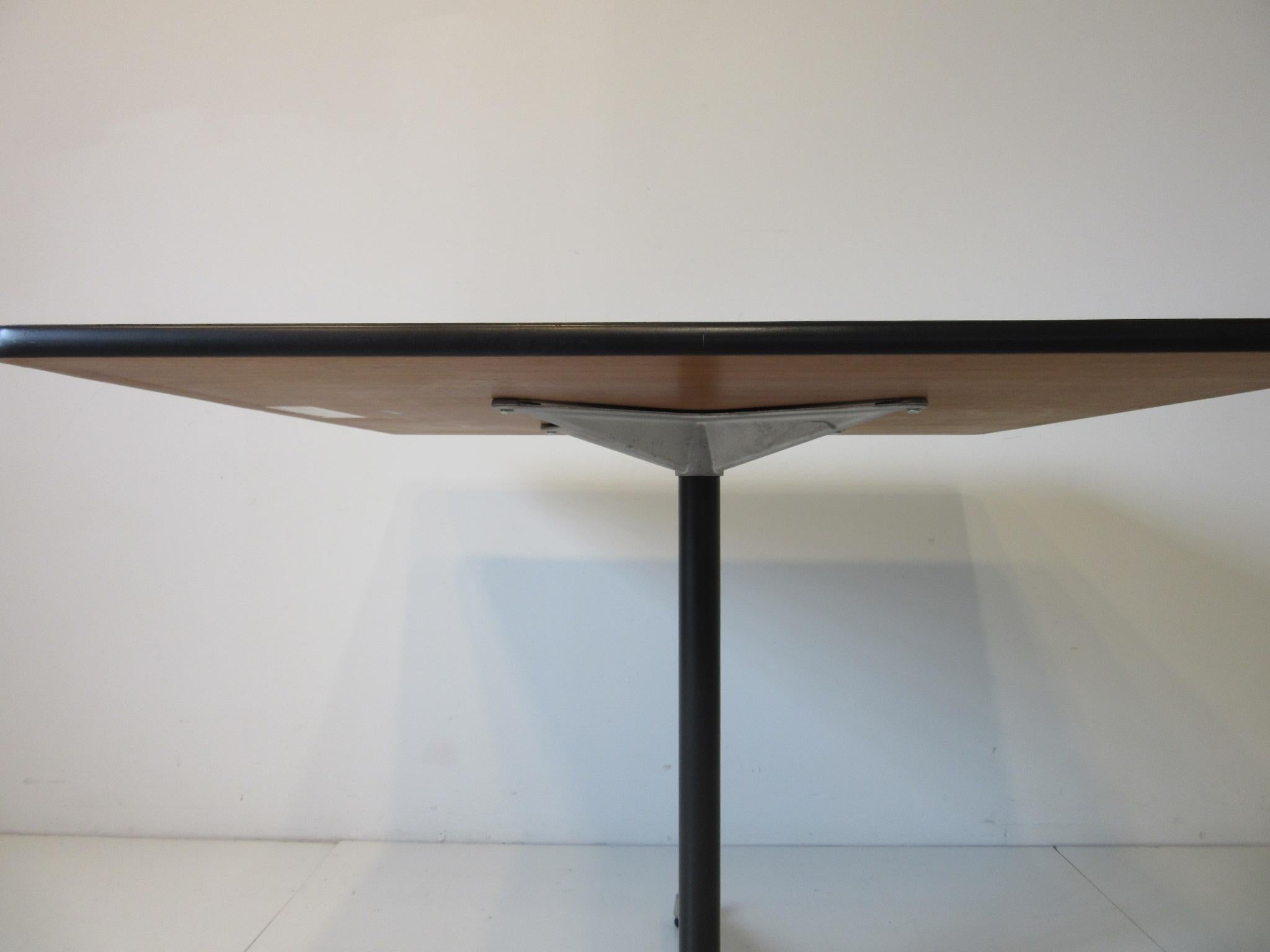 Mid-Century Modern Eames Dining Table From the Aluminum Group Rosewood by Herman Miller