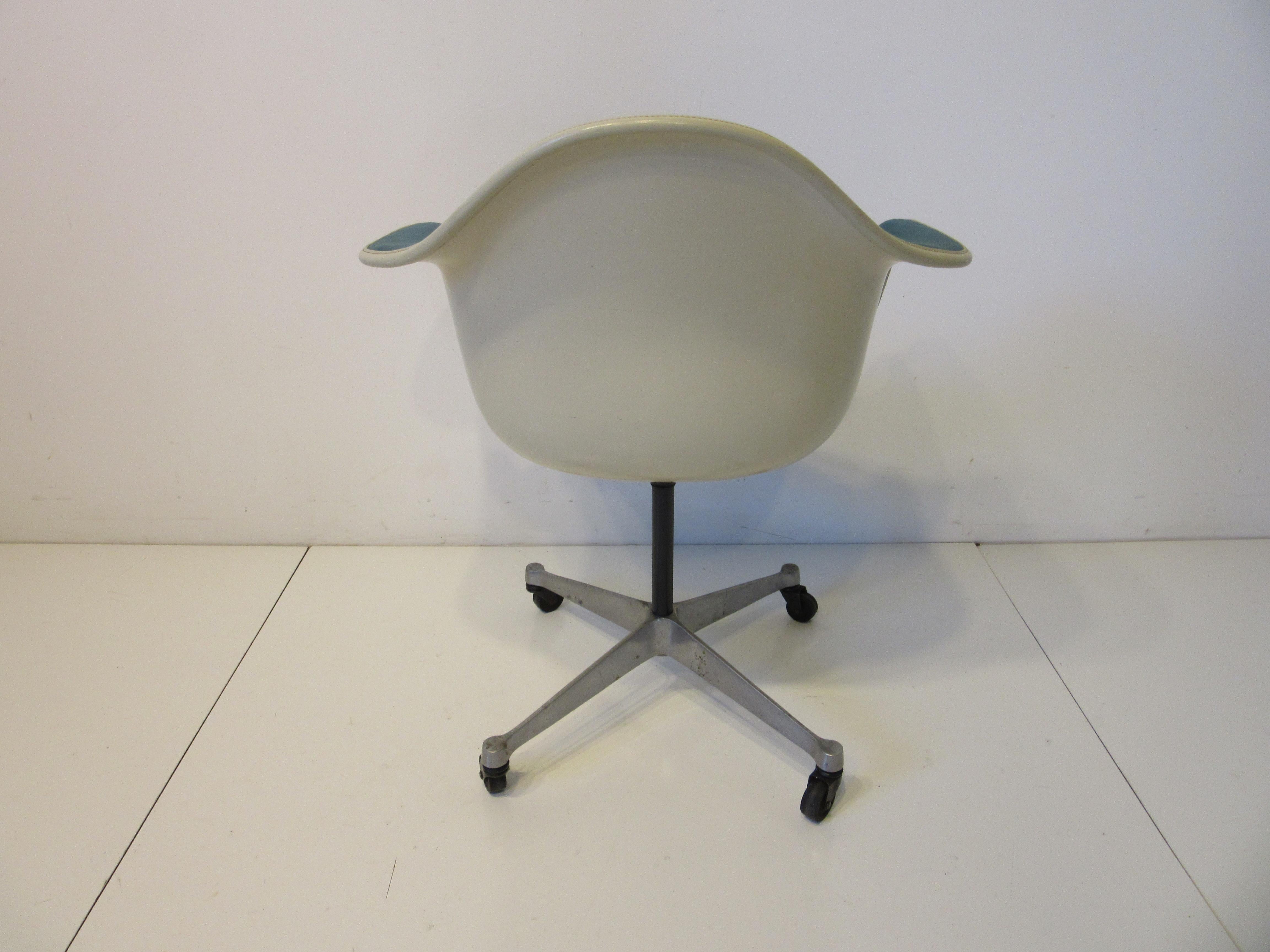 American Eames Arm Shell Desk Chair by Herman Miller 