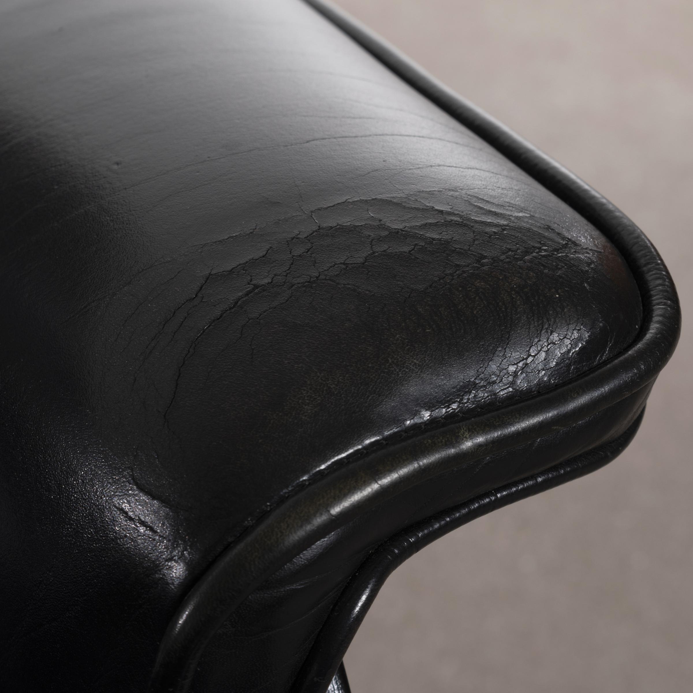 Eames Black Lounge Chair for Herman Miller International 'Vitra' 7