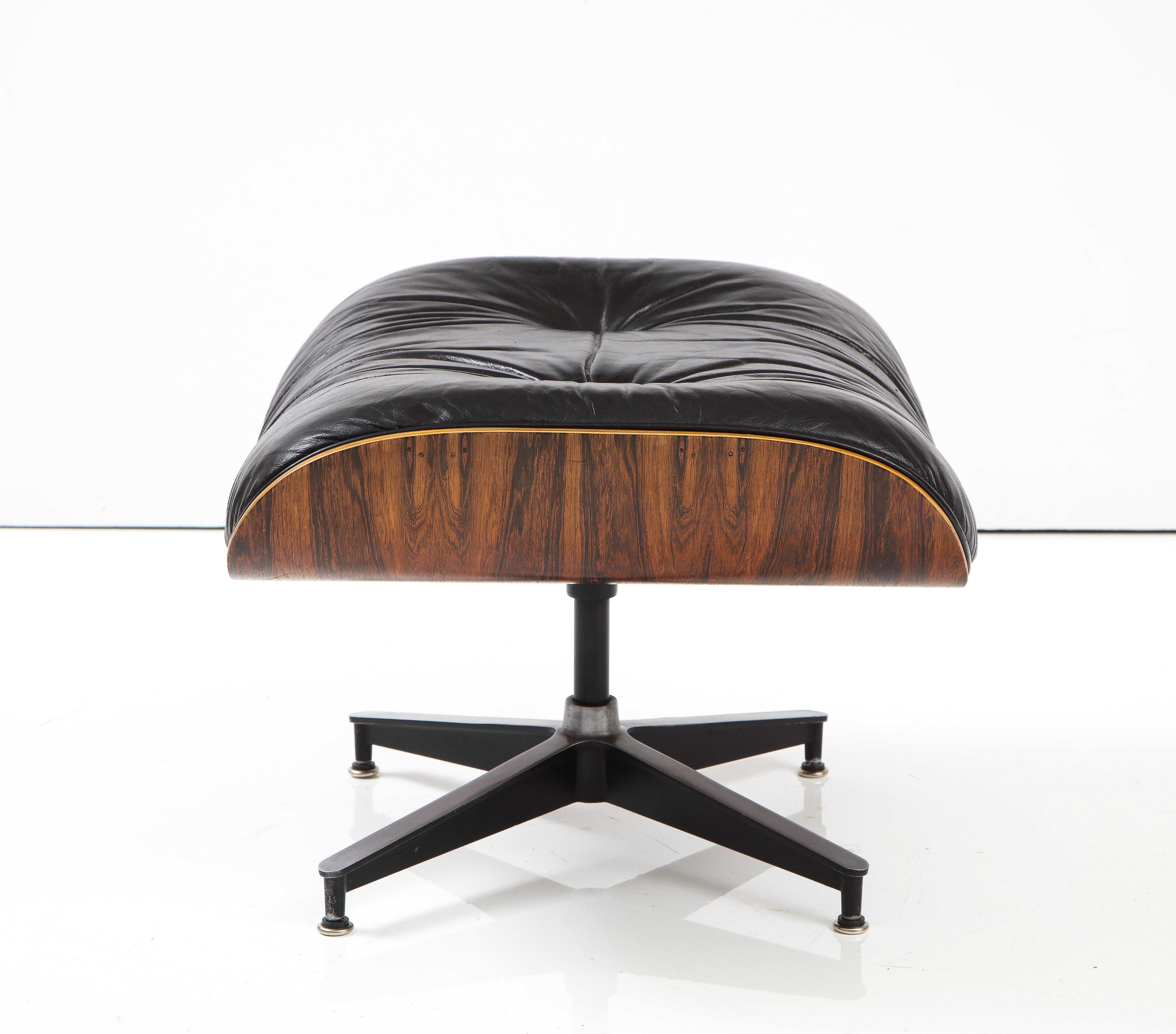 Eames Brazilian Rosewood Lounge Chair And Ottoman 1