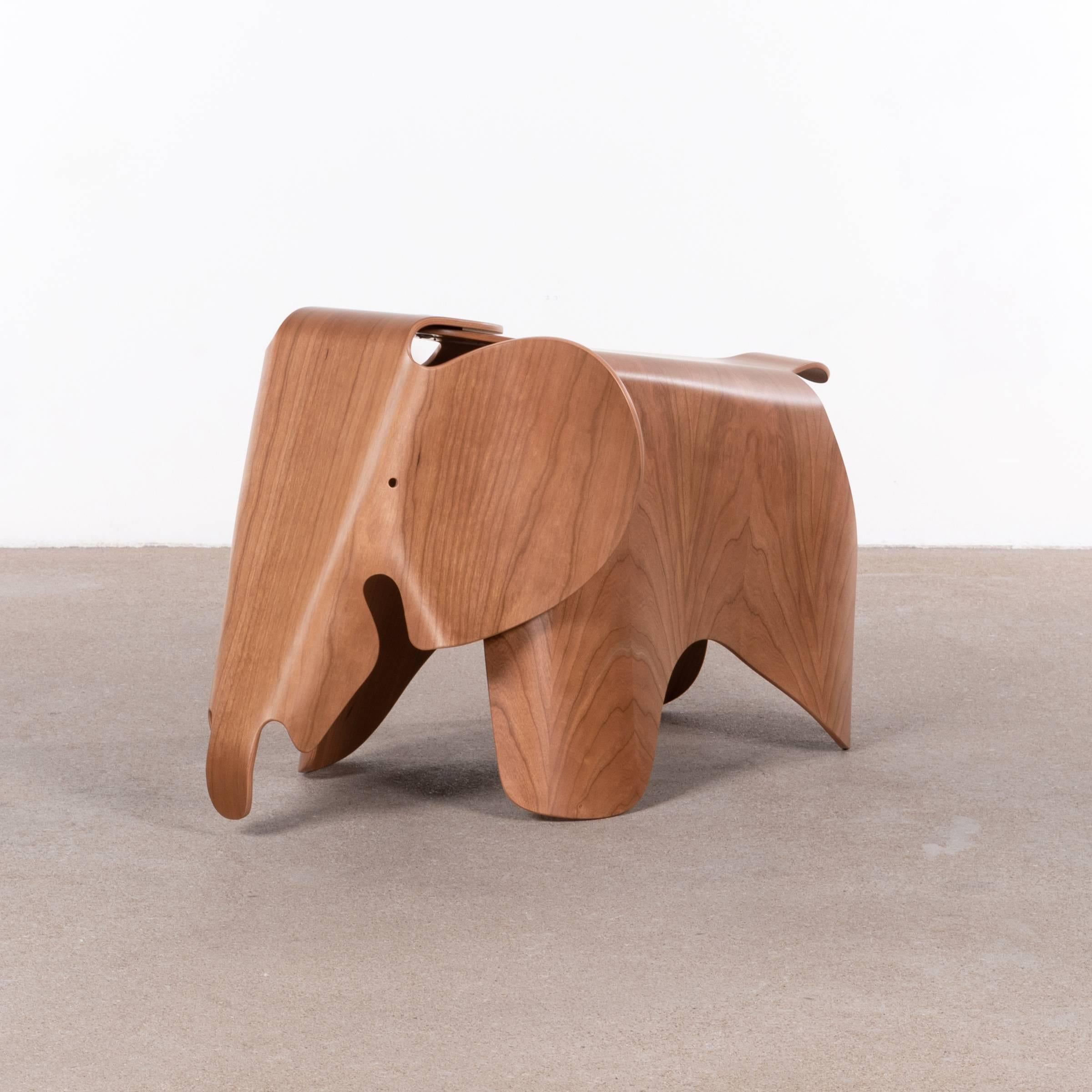 German Eames Cherry Plywood Elephant by Vitra