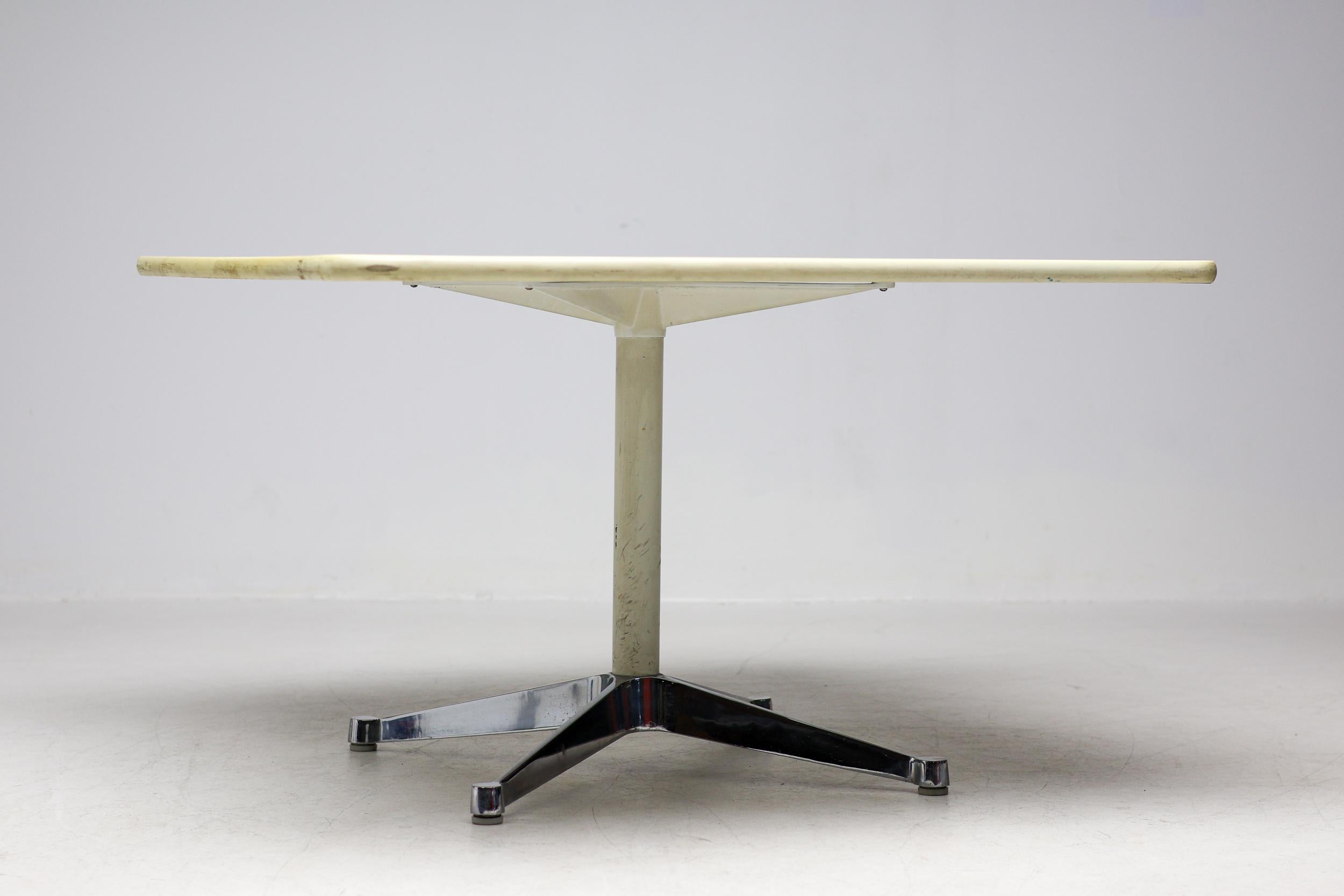 Mid-20th Century Eames Contract Base Side Table For Sale